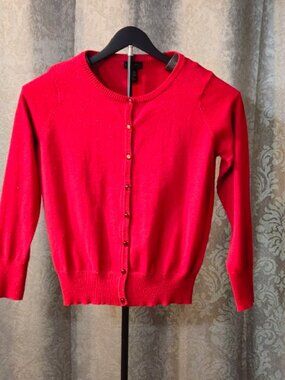 Yarn Art Vibrant Red Sweater XL